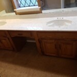 bathroom sink installation