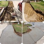 walkway installation